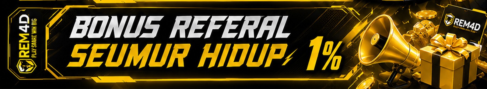 BONUS REFERRAL 1%